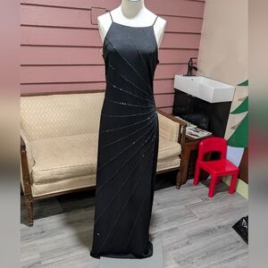 Vintage Y2K Black Tie Gown